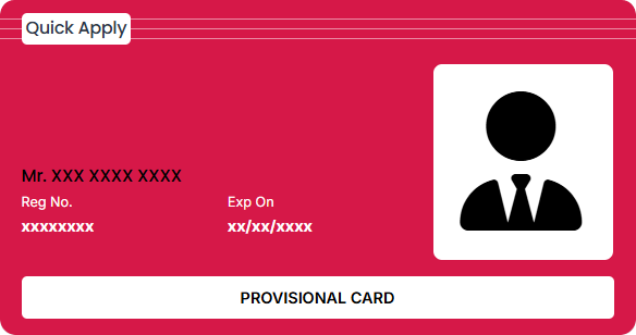 Provisional - CSCS Temporary Card